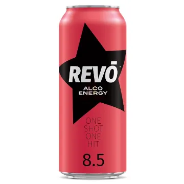 UKR REVO energetický 0,5L Cherry 8,5%