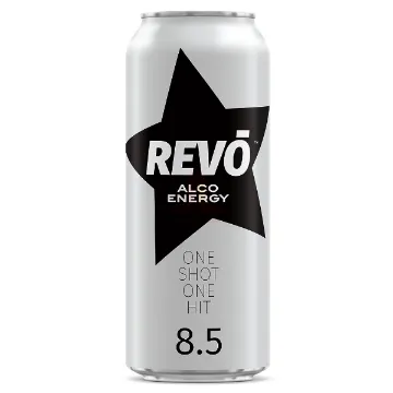 UKR REVO energetický 0,5L Original 8,5%