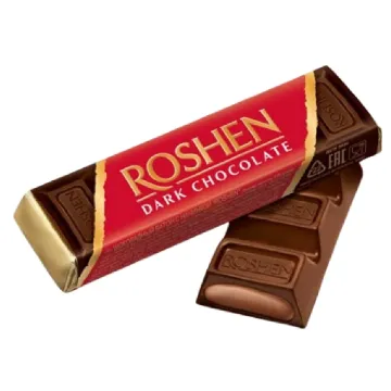 UKR Roshen čoko 40g White Bubble - Pórezní černá