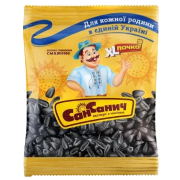 UKR Slunečnícová semínka XXL 150g San Sanych 