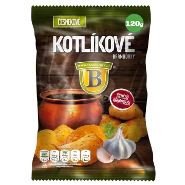 BramburkyCZ Kotlíkové 120g Česnekové