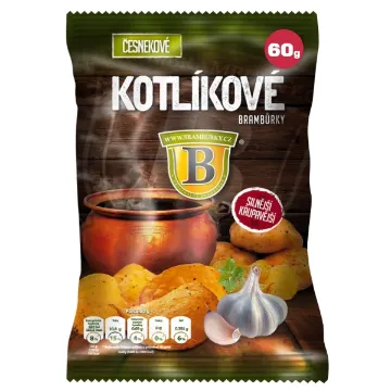 BramburkyCZ Kotlíkové 60g Česnekové
