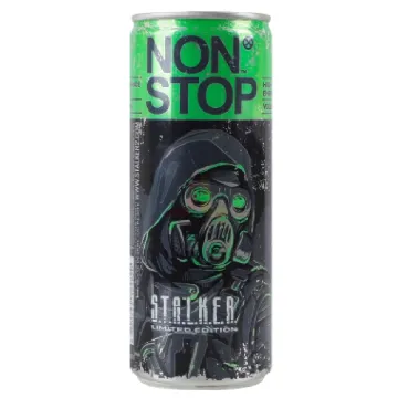 UKR NonStop energetický 250ml Stalker GREEN