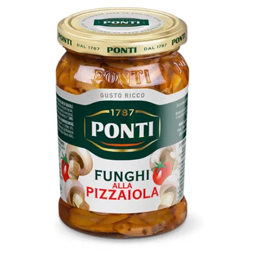 IT. Funghi VETRO 190g Pizzaiola - PONTI