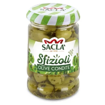 IT. Sfizioli 190g Olive Condite  - SACLA
