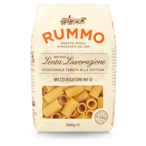IT. Rummo Pasta 500g Mezzi Rigatoni N°51