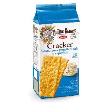 IT. Mulino Bianco Cracker 500g Nesolené - Modrá