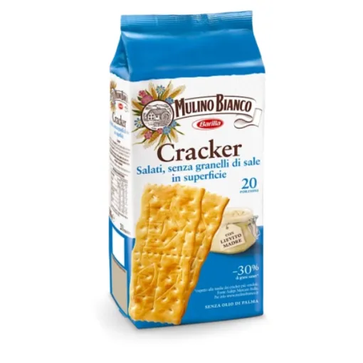 IT. Mulino Bianco Cracker 500g Nesolené - Modrá