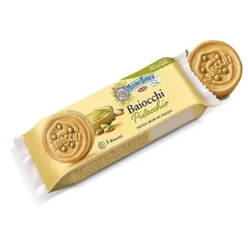 IT. Mulino Bianco Sušenky 28g Baiocchi - Pistacchio