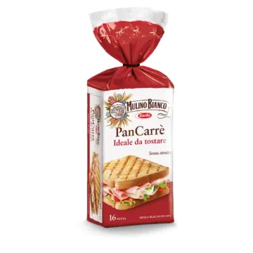 IT. Mulino Bianco Toustový Chléb 285g Pan Carré - Barilla