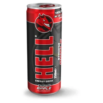 Hell 250ml  Strong Apple - Jablko