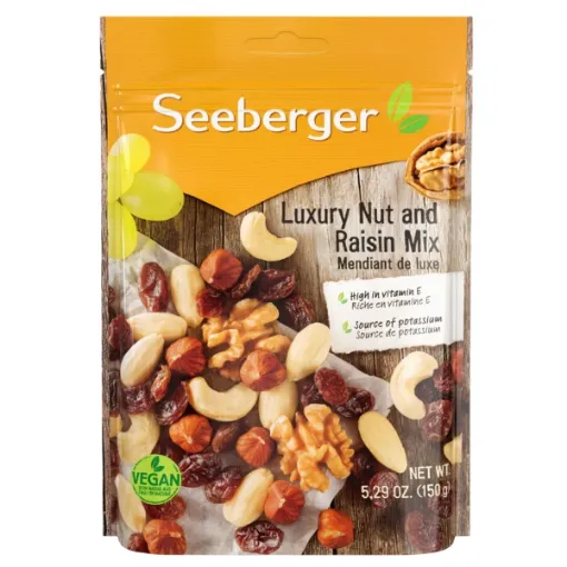 Seeberger 150g Luxury Nut and Raisin - Ořechy a Rozinky Mix