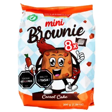 Brownie Mini Delasheras 200g Carrot