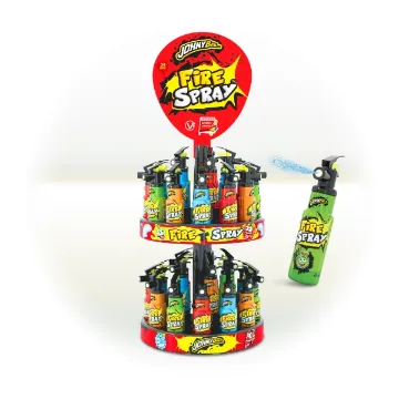 JBEE FIRE SPRAY STAND 4b*34*25ml Malý Sprej Hasičák na Stoja