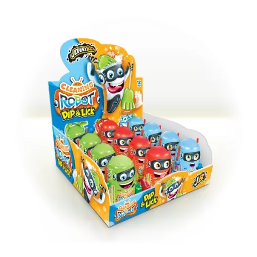 JBEE CLEANING ROBOT 8b*12*40g - 2 Lízátka + Praskací prášek