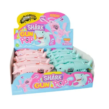 JBEE SHARK GUN POP 8b*12*10g  Pistolka Žralok s Lízátkem 