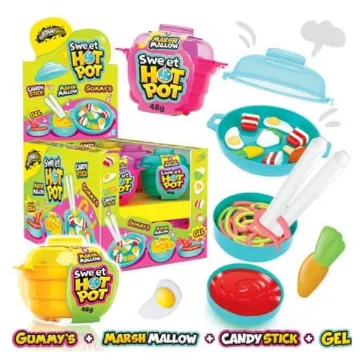 JBEE SWEET HOT POT 4b*12*48g Kotlík 4v1 s Cukrovinkami