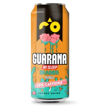Guarana Plech. 500ml Brainer Mango