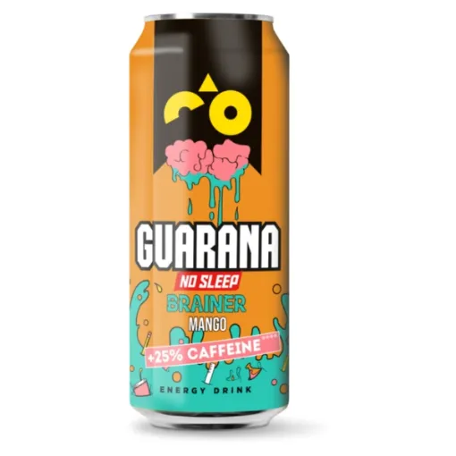 Guarana Plech. 500ml Brainer Mango