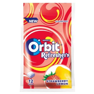 Orbit Refrecher 26g Jahoda Citrón