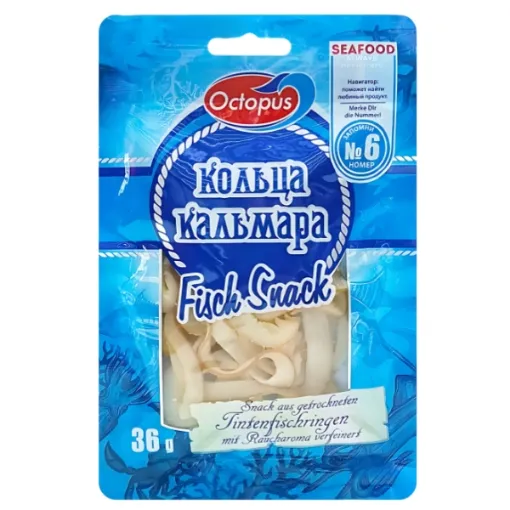 UKR Sušené Octopus 36g Proužky Klamáry Solené