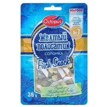 UKR Sušené Octopus 36g Proužky Stavrida Solené