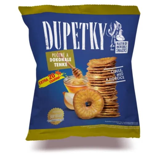 Dupetky Pečené 70g +20% Hořčice-Med-Cibule
