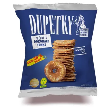 Dupetky Pečené 80g +20% Solené 