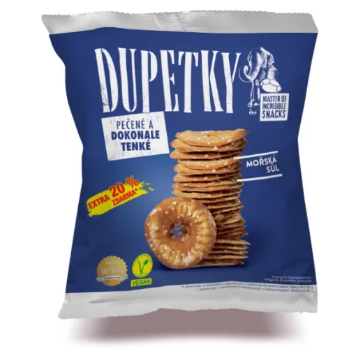 Dupetky Pečené 80g +20% Solené 