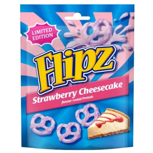 Flipz 90g Strawberry Cheesecake