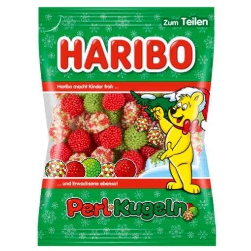 Haribo H2 Vánoce 200g Perl Kugeln