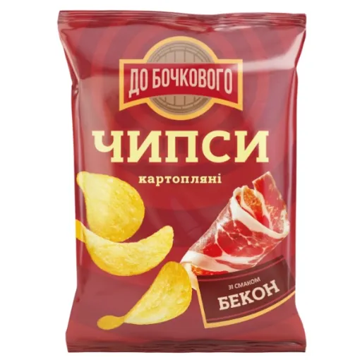 UKR Flint Chipsy 100g S Příchutí Slaniny