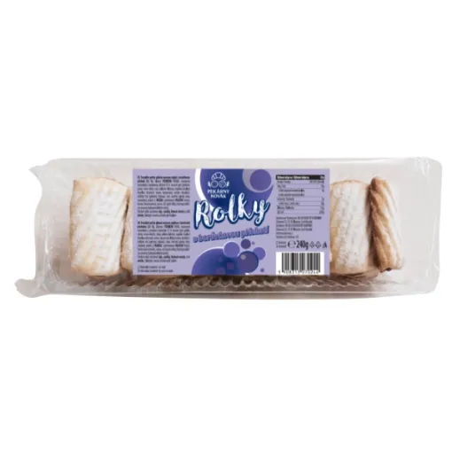 Rolky 240g Borůvkové