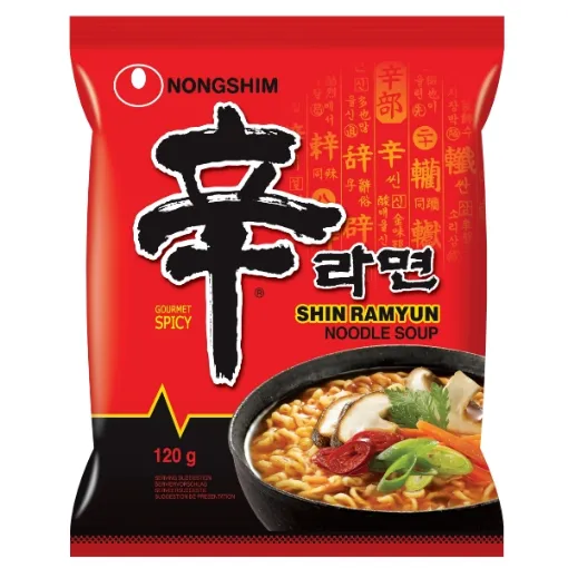 HQ Nongshim 120g*20ks/krt Shin Ramyun 