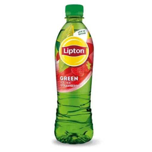 Lipton 0,5L Green Strawberry - Zelený čaj Jahoda