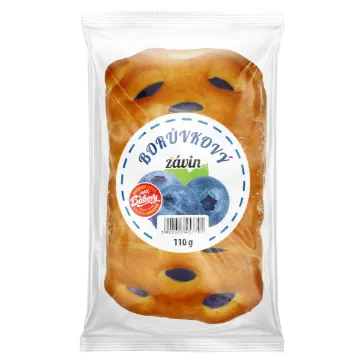 Závin MaxBakery 110g Borůvka