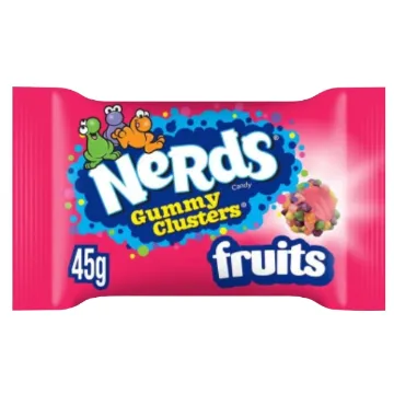 Nerds 45g Clusters Fruits 4b*20ks