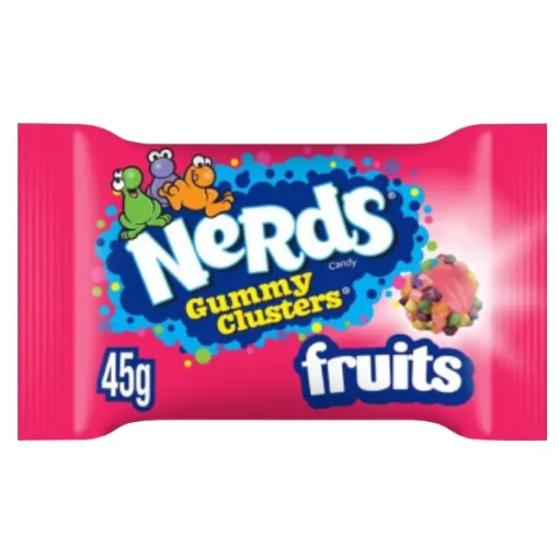 Nerds 45g Clusters Fruits 4b*20ks
