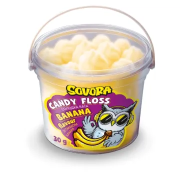 Sovora Cotton Candy 30g Banana