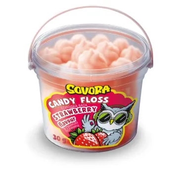Sovora Cotton Candy 30g Strawberry