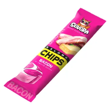 Sovora Long Chips 50g ThinPack - Bacon Slanina