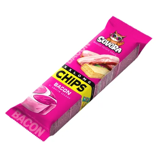 Sovora Long Chips 70g Bacon Slanina