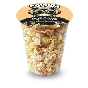 Sovora Popcorn CUP 20g Meat Jelly&Horseradish