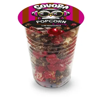 Sovora Popcorn Karamel CUP 60g Cherry&Chocolate