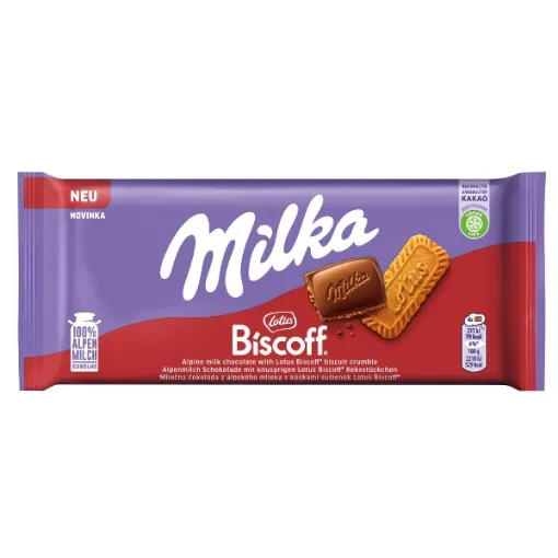 Milka coko. 90g Biscoff