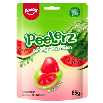 Amos Peelerz Gummy 65g Watermelon