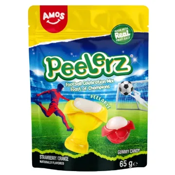 Amos Peelerz Gummy 170g World Cup