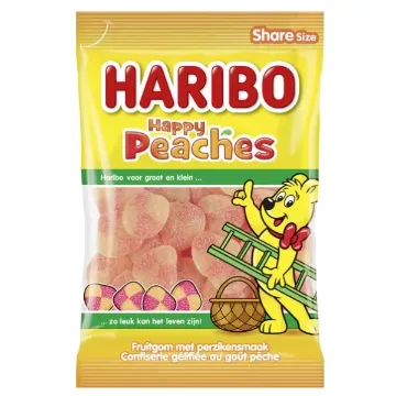 Haribo H2 Happy Peaches 185g N2