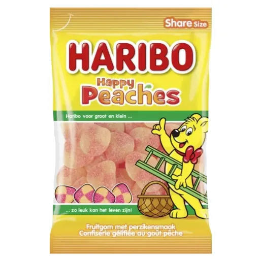 Haribo H2 Happy Peaches 185g N2
