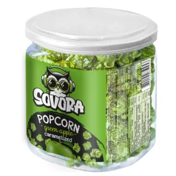 Sovora Popcorn Karamel Tube 70g Apple - Jablko